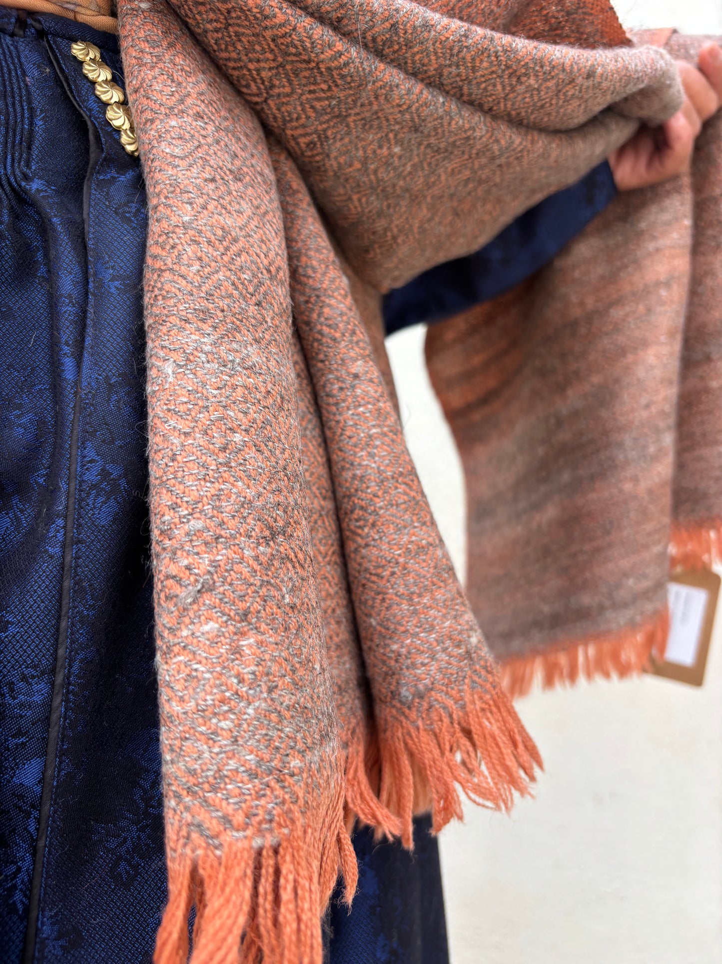Handwoven Sheep Wool Wraps