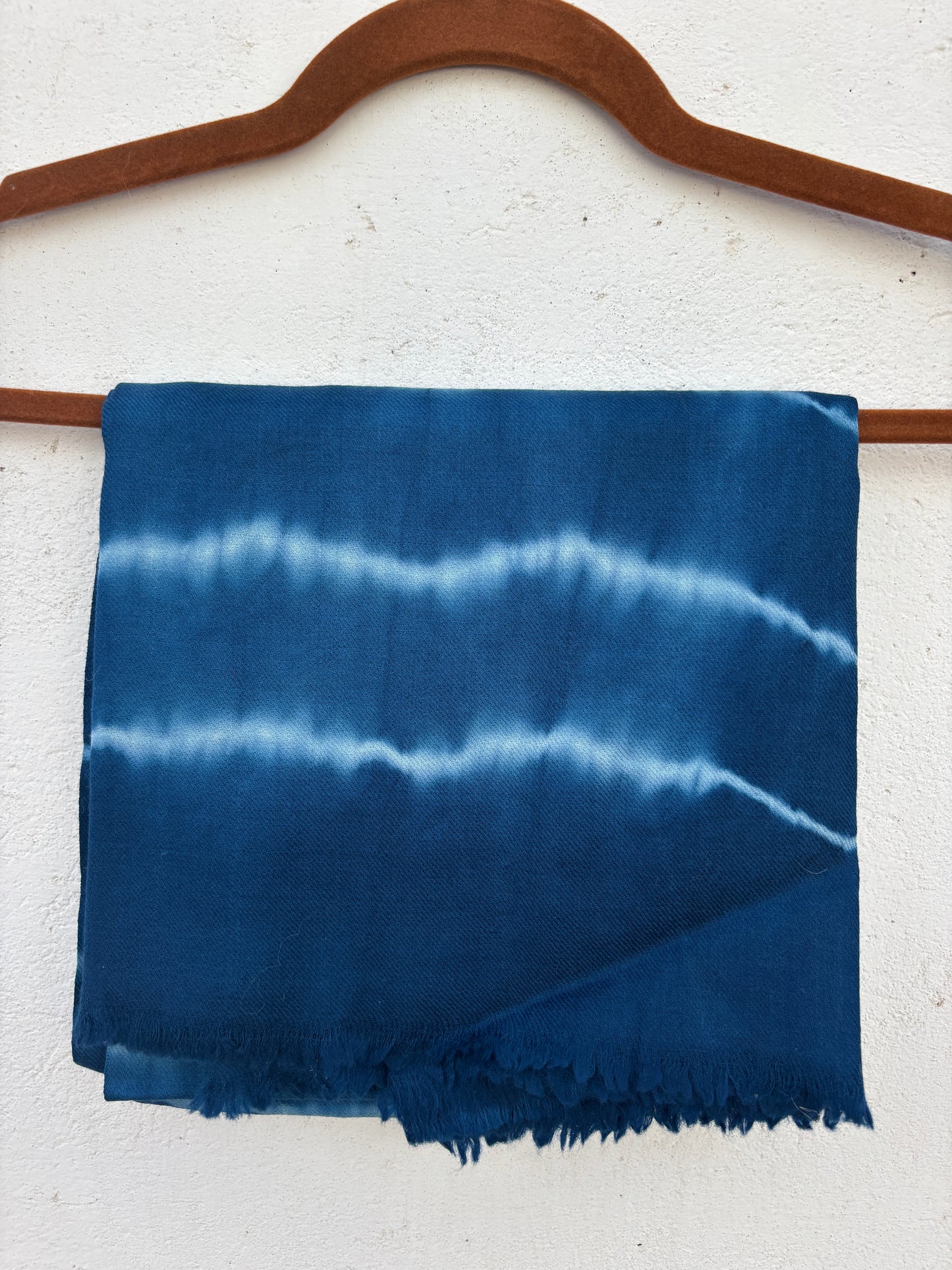 Tie Dye Sheep Wool Shawl