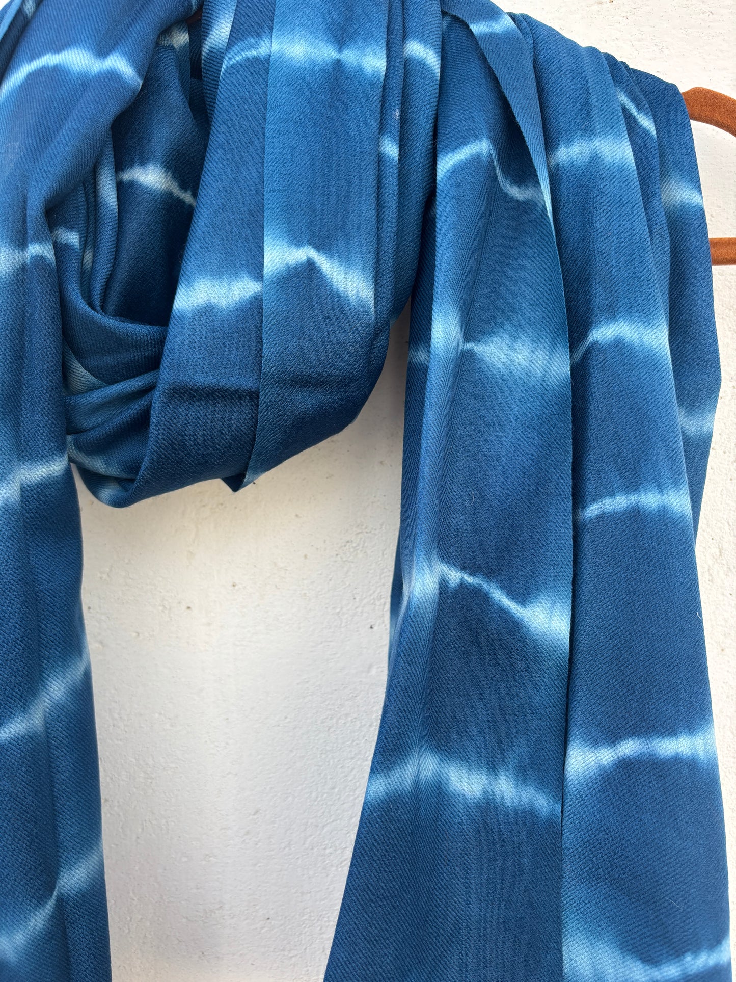 Tie Dye Sheep Wool Shawl