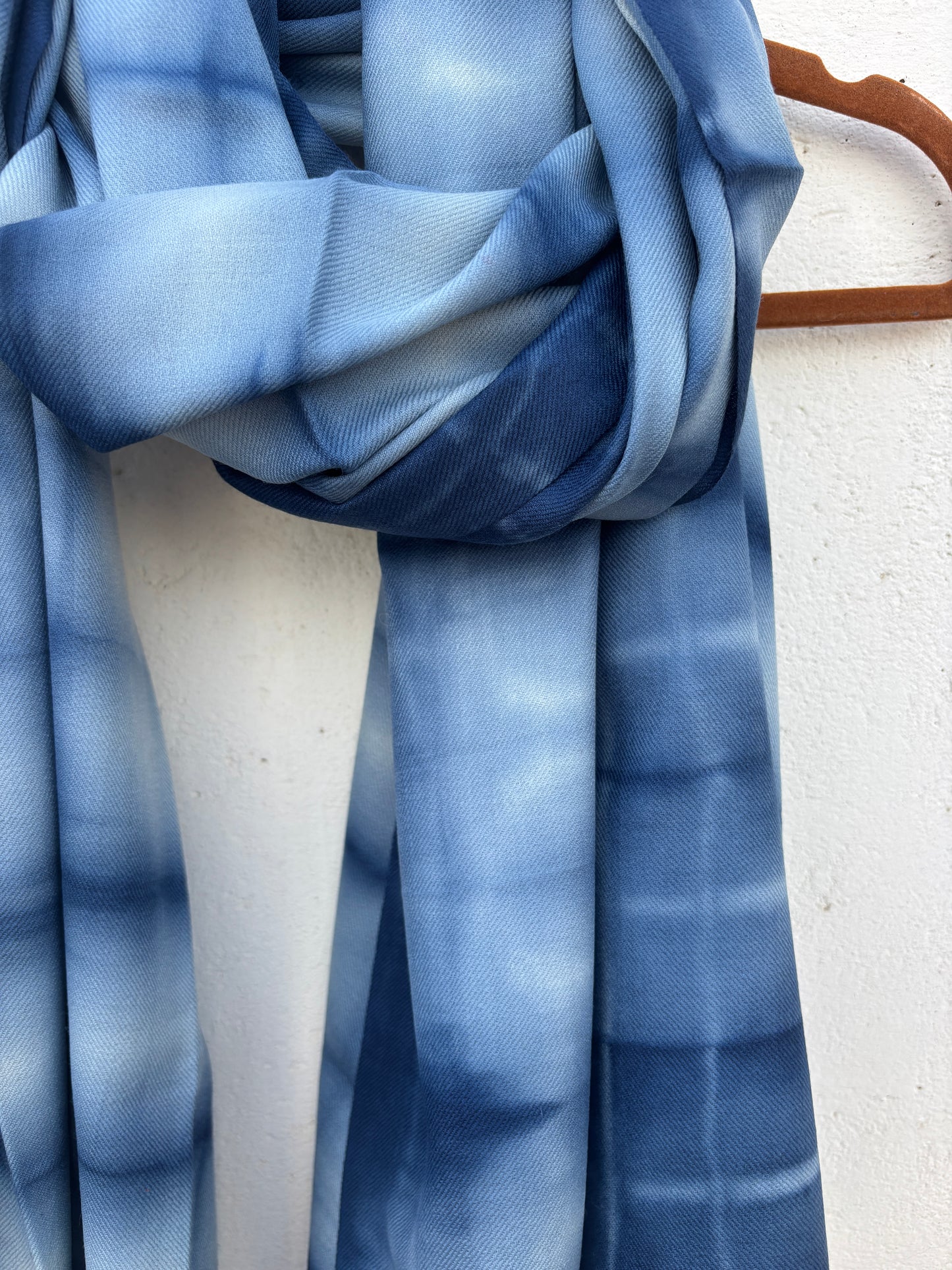 Tie Dye Sheep Wool Shawl