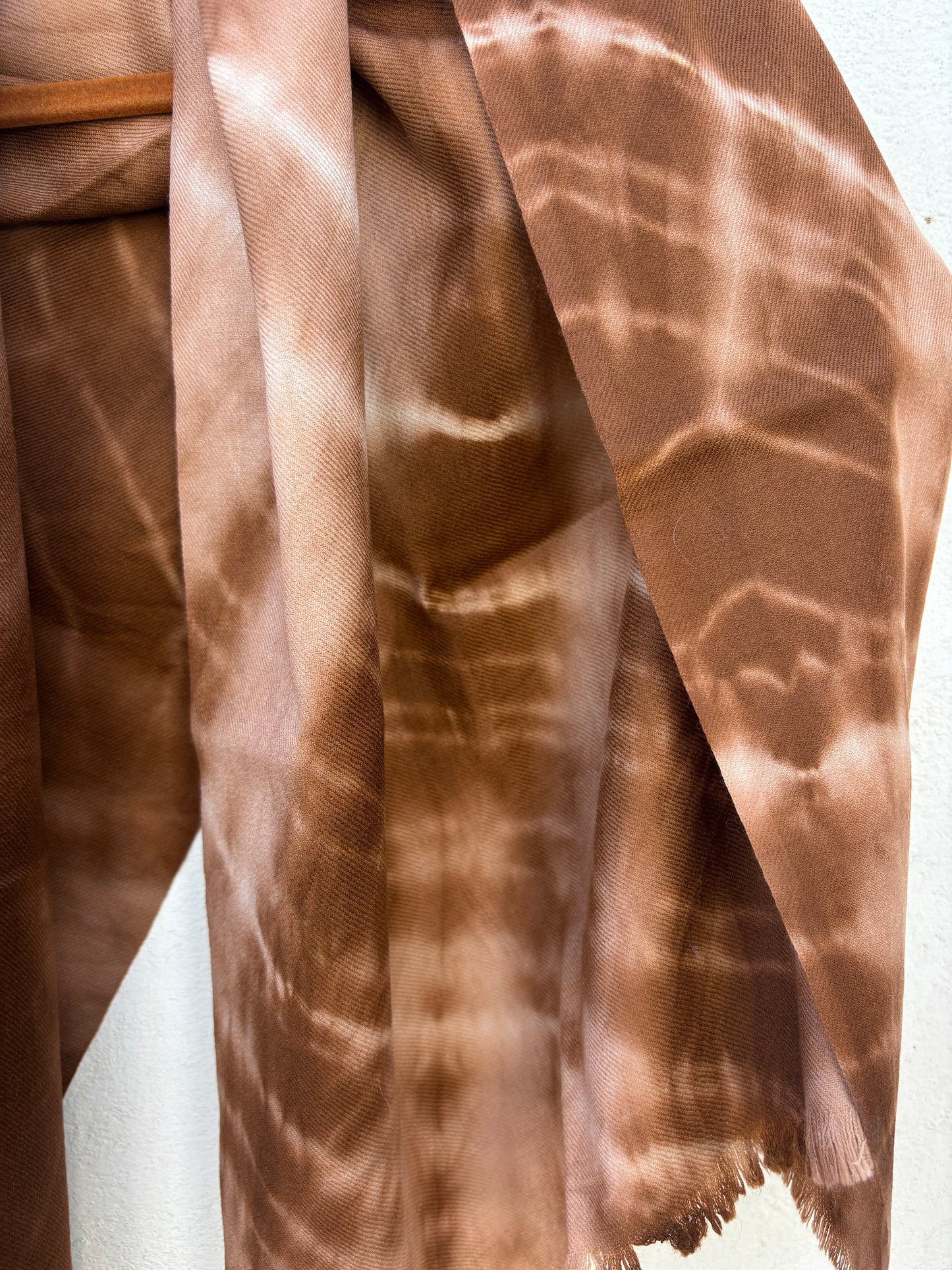 Tie-Dye Sheep Wool Shawl