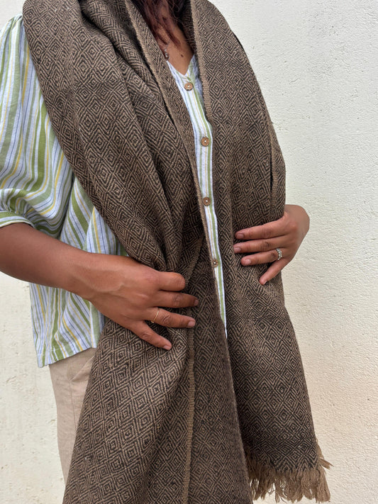 Handwoven Yak-Wool Wraps