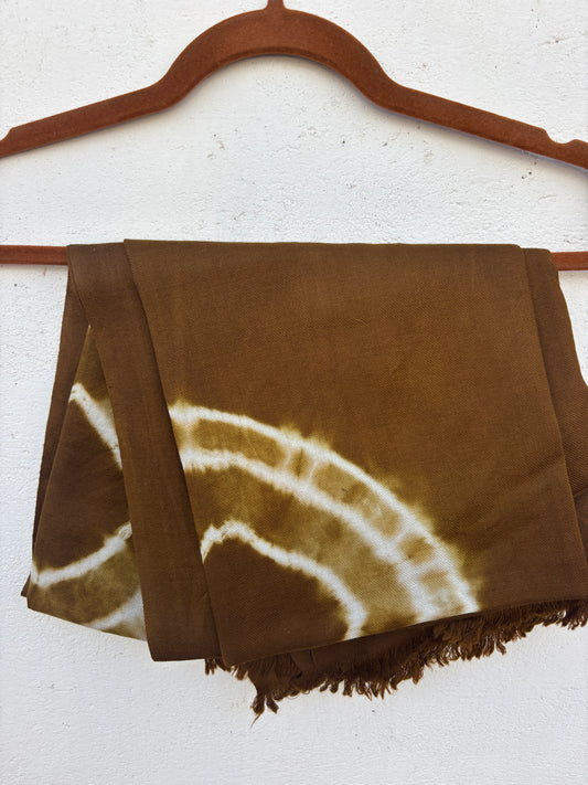 Tie Dye Sheep Wool Shawl