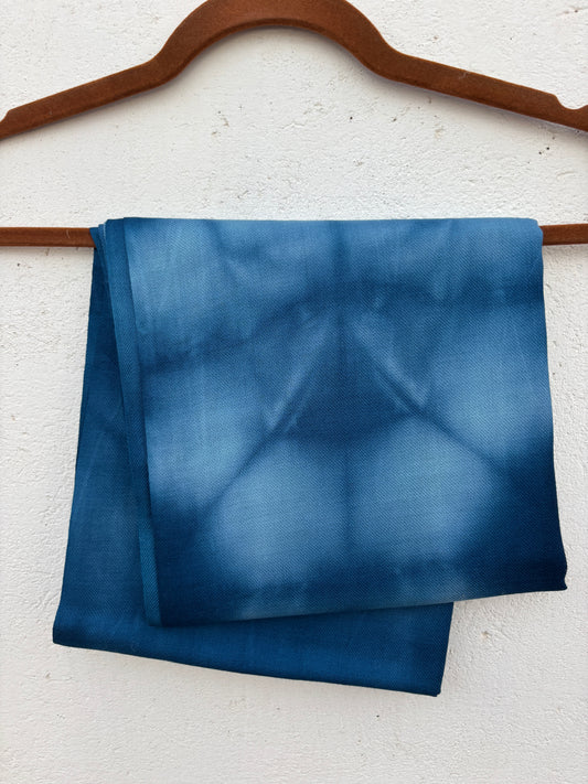 Tie Dye Sheep Wool Shawl