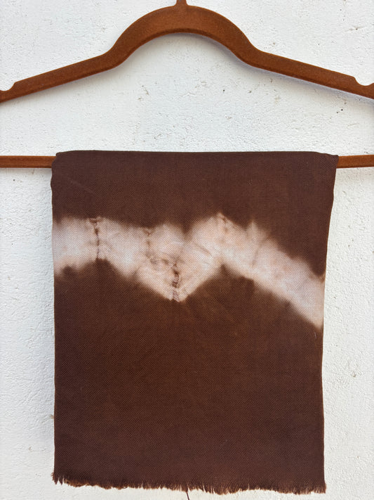 Tie Dye Sheep Wool Shawl